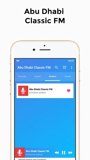 abu dhabi classic fm Screenshot 1