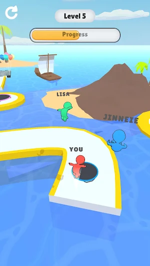 Trampoline run Screenshot 0