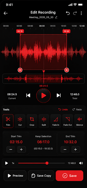 Easy Voice Recorder Screenshot 3