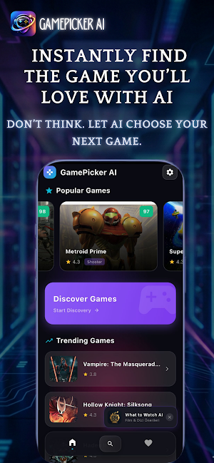 GamePicker AI: Games & Deals Screenshot 0