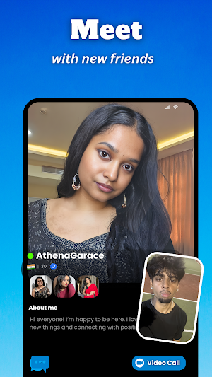 ChatMet: Online Video Call App Screenshot 2