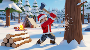 Snow Night Survival Game Screenshot 0
