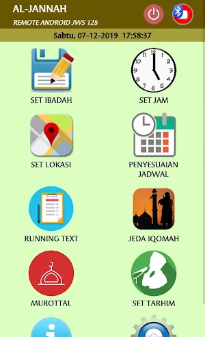 REMOTE JAM SHOLAT AL-JANNAH BLUETOOTH Screenshot 3