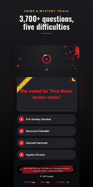 Crime & Mystery Trivia Screenshot 1