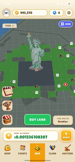 Land Rent: Own Real Land Screenshot 0