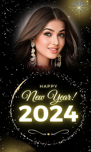 New Year Photo Frame 2024 Screenshot 0