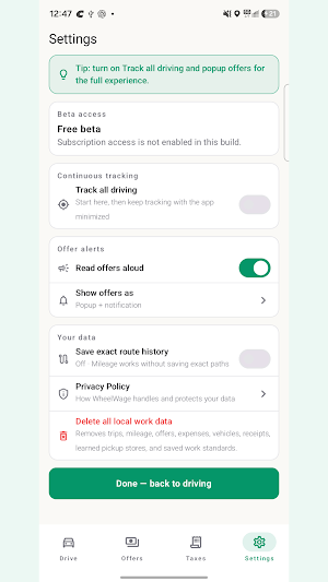 WheelWage Screenshot 2