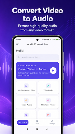 Video to MP3 Audio Converter Screenshot 0