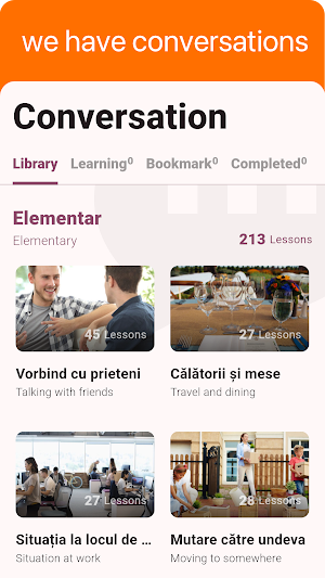 Romanian - Listening Speaking Screenshot 1