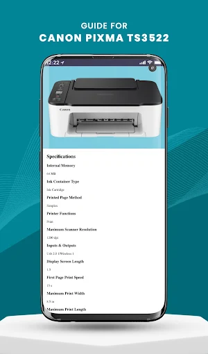 Canon Pixma Ts3522 user guide Screenshot 3