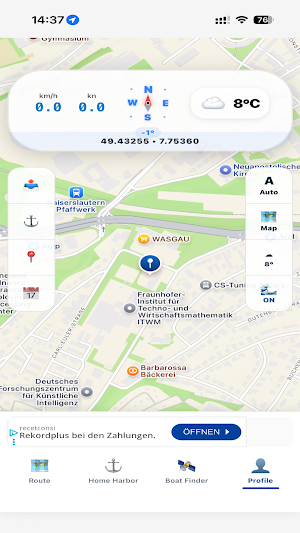 DAVANCI Boat Navi Screenshot 0