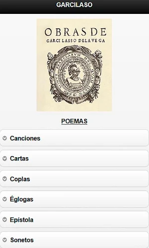 Garcilaso de la Vega - poemas Screenshot 2