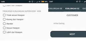 Customer Feedback A/B/S Screenshot 1