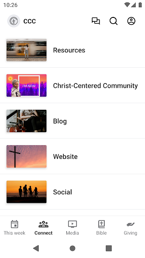 Christ-Cen Community Screenshot 1