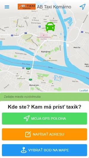 AB-taxi Komárno Screenshot 1