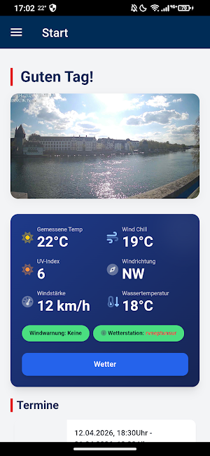 Ruderverein Neptun Konstanz Screenshot 1