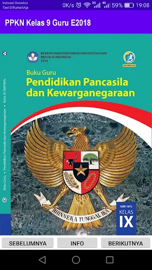 PPKN Kelas 9 Guru E2018 Screenshot 0