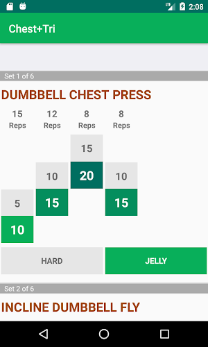 90 Day Workout Tracker Body Bu Screenshot 1