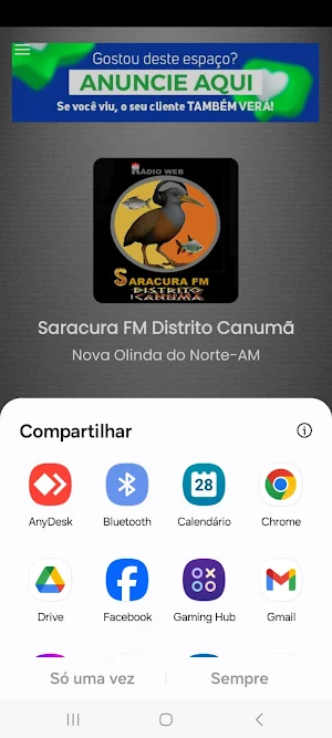 Saracura FM Distrito Canumã Screenshot 2