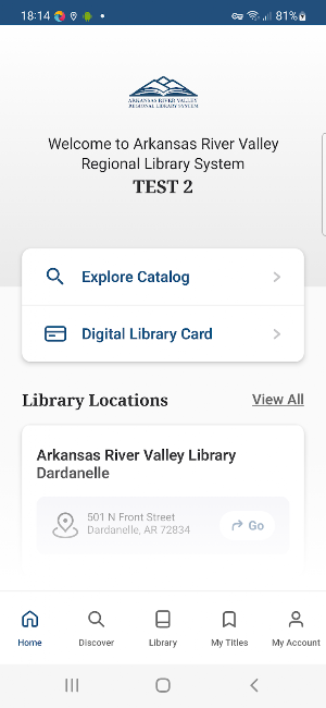 myARVRLS Mobile Screenshot 0