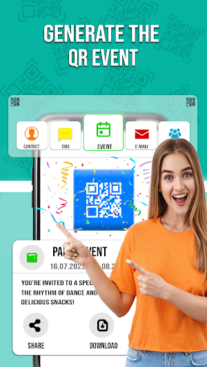 QR Generator & Barcode Reader Screenshot 2