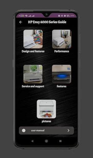 HP Envy 6000 Series Guide Screenshot 3