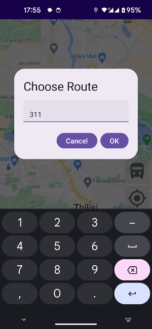 TbilisiBus Screenshot 0