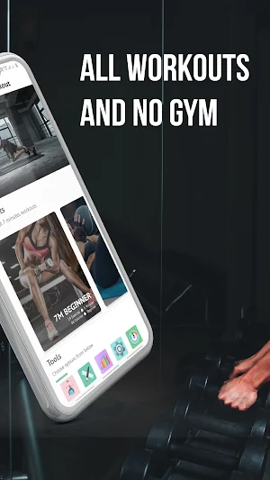 7 Minute Home Workout | No Gym | No Equipments Screenshot 1