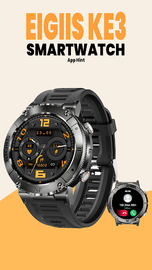 Eigiis KE3 Smartwatch App Hint Screenshot 1