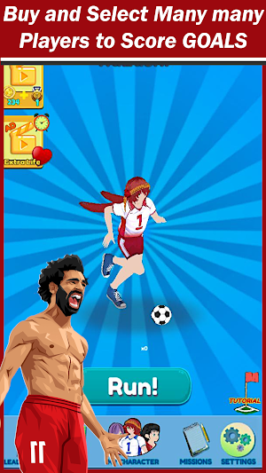 Mo Salah: Kick'n'Run Ball Dash Screenshot 0