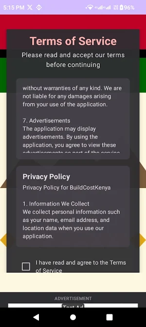 BuildCostKenya Screenshot 2