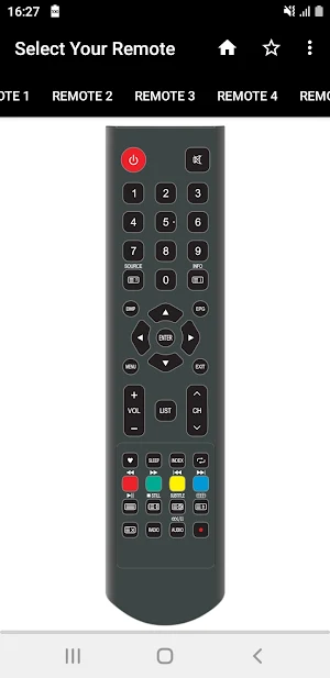 Tesla TV Remote Screenshot 2