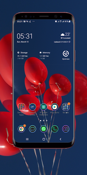 Balloon Wallpaper Screenshot 2