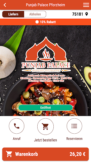 Punjab Palace Pforzheim Screenshot 0