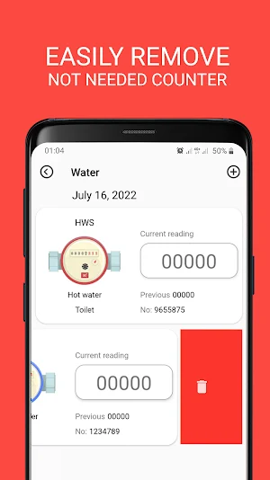 Report Meters data Screenshot 2