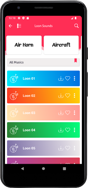 Loon Sounds Screenshot 1