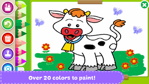 Paint and Learn Animals Screenshot 1