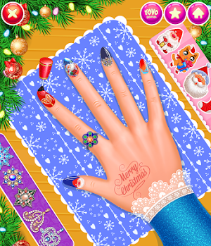 New Year's Nail Salon Screenshot 0