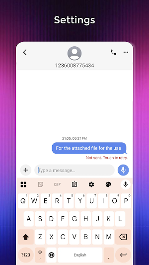 Fast Chat Message Screenshot 1