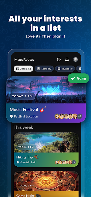 MixedRoutes Screenshot 0