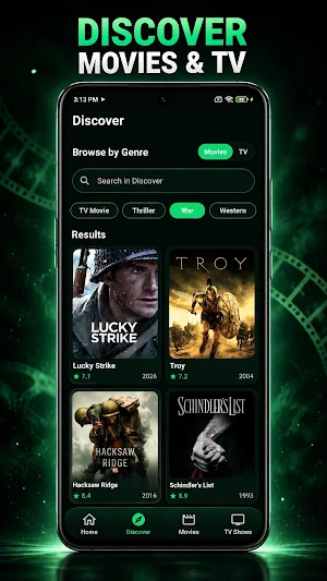 CineHD : Movies & TV Shows Screenshot 2
