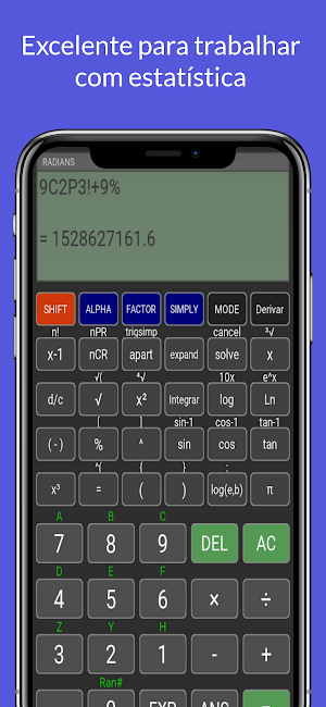 Calculadora Científica PRO Screenshot 0