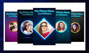 My Photo Neon Live Wallpaper Screenshot 0