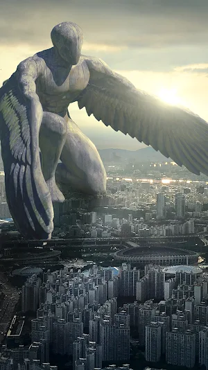 angel wings wallpaper Screenshot 0