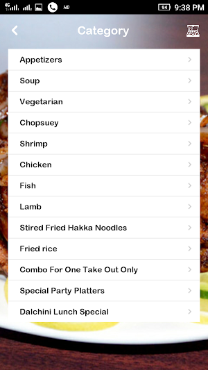 Dalchini Hakka Canada Screenshot 2