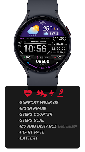 SamWatch Digital Weather Screenshot 1