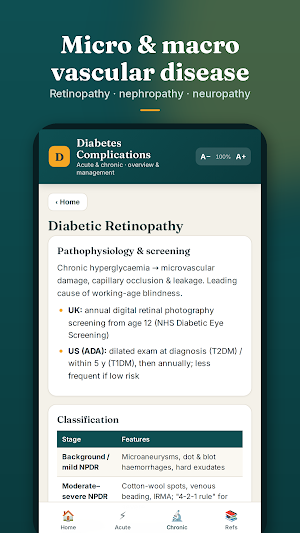 Diabetes Complications Screenshot 3