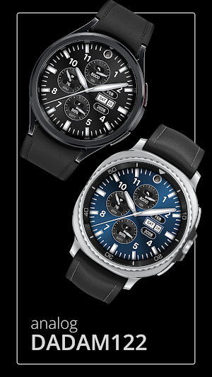 DADAM122: Analog Watch Face Screenshot 0