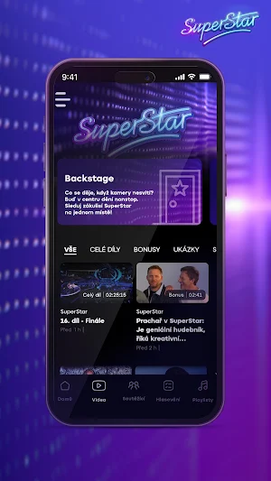 SuperStar CZ Screenshot 1