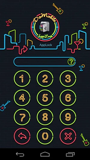 AppLock Theme Nightclub Screenshot 1